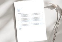 Professional Resignation Letter Template - Etsy