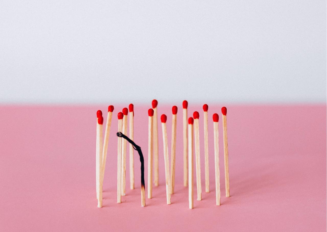 Work Burnout Prevention Vector Illustration Highlighting Emotional ...